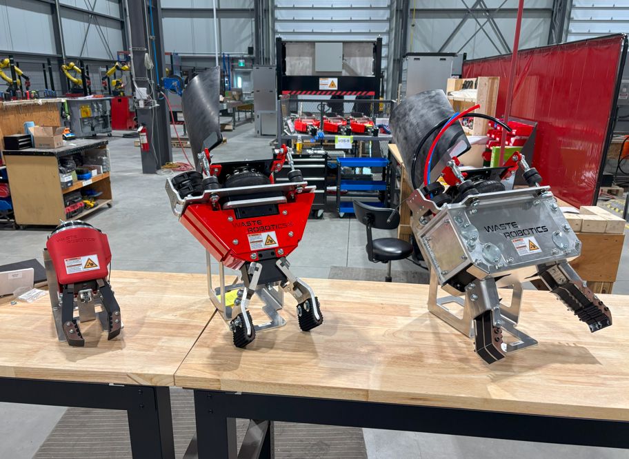 Waste Robotics AI grippers 